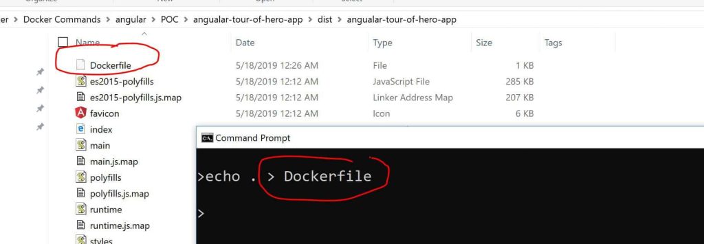 Docker- Containerize an Angular App with NGNIX - TheCodeBuzz