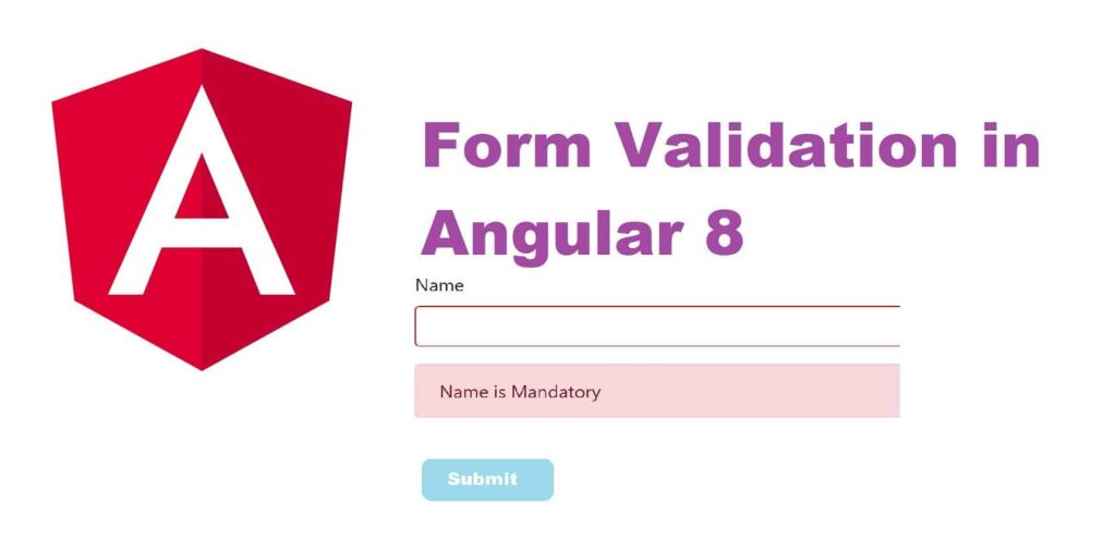 angular6 - form validation using angular 2 - stack... Form Validation in Angular - TheCodeBuzz