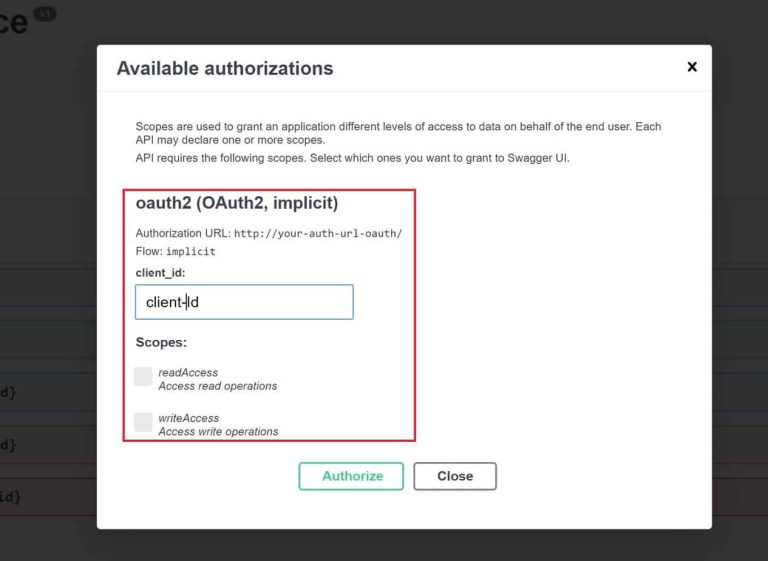 Use OAuth2 Authorization Token in swagger .NET Core | TheCodeBuzz