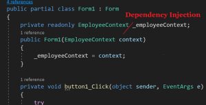 Using Entity Framework in Windows Form Desktop Application