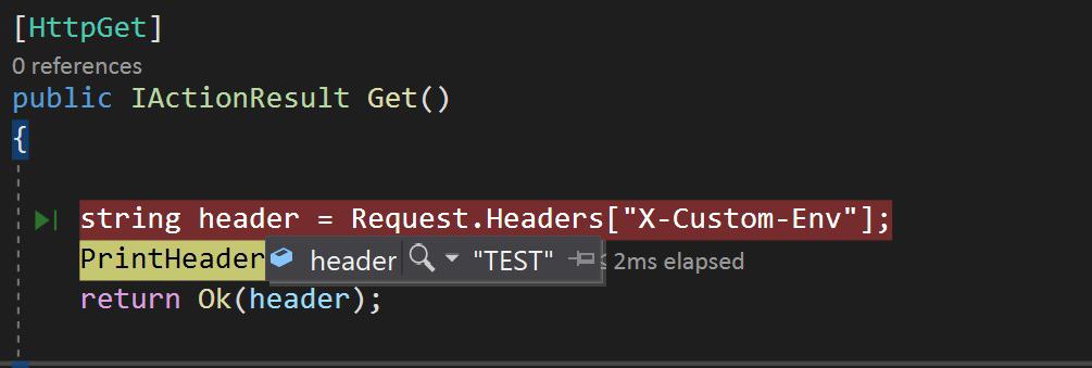 Using HTTPClientFactory Add headers to the request