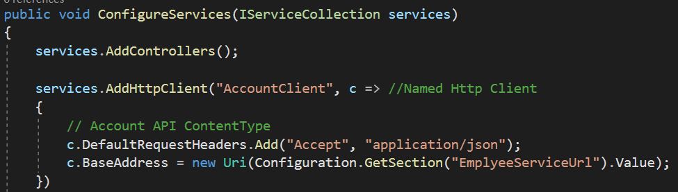 HttpClientFactory GET POST PUT and DELETE example