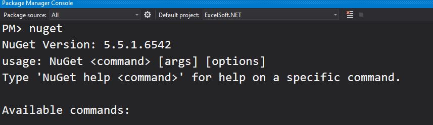 'nuget' is not recognized as an internal or external command