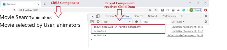 React – Child To Parent Component Communication | TheCodeBuzz