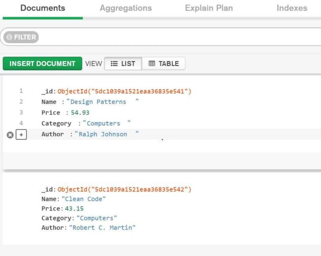 Getting Started MongoDB in .NET Core Example - TheCodeBuzz