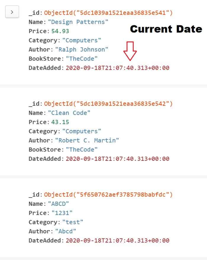 MongoDB query Date