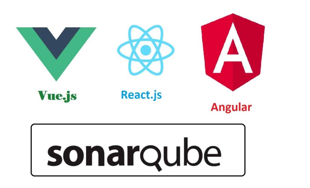 Code Quality of Angular React Vue applications with Sonar Qube