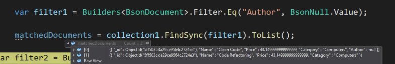 C#.NET-MongoDB Find field is null or not set - TheCodeBuzz