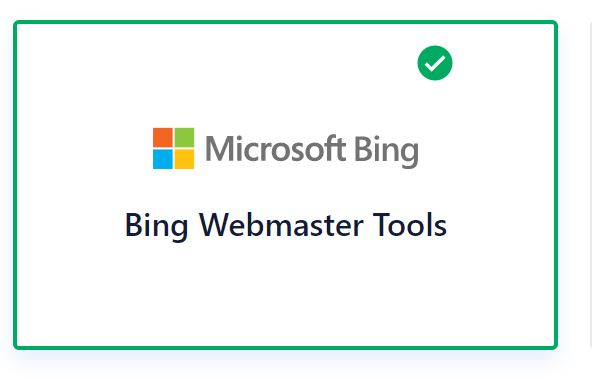 Get Bing WebMaster Verification Code