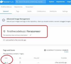 Copy Docker Container Images to Azure Private Registry - TheCodeBuzz